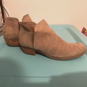 Tan Ankle Booties